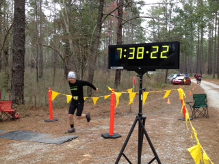 John Brower finishing