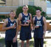 15-19 age winners Phillip Sullivan, Clayton McGuffee, and Kenneth Stewart